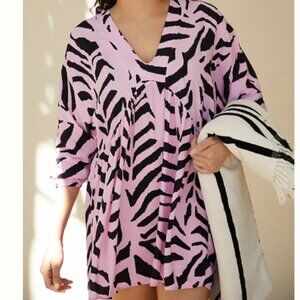 Anthropologie Malai Calla V-Neck Cover-Up Dress NWT